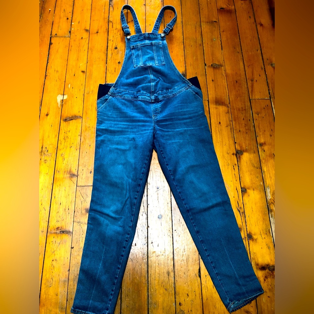 Denim Dungarees by Old Navy Maternity